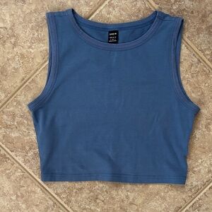SHEIN Slate Blue Tank Top